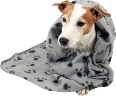 Manta Polar Suave Perros Gatos Cancat