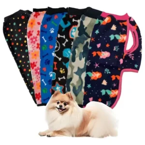 Abrigo Polar Estampado