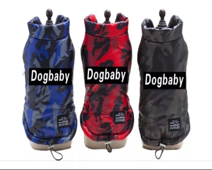 Campera camuflada para perros