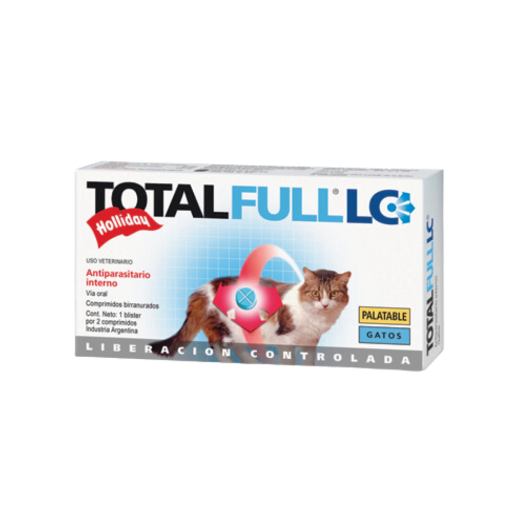 Antiparasitario para Gatos Total Full LC x 2 comprimidos Palatable