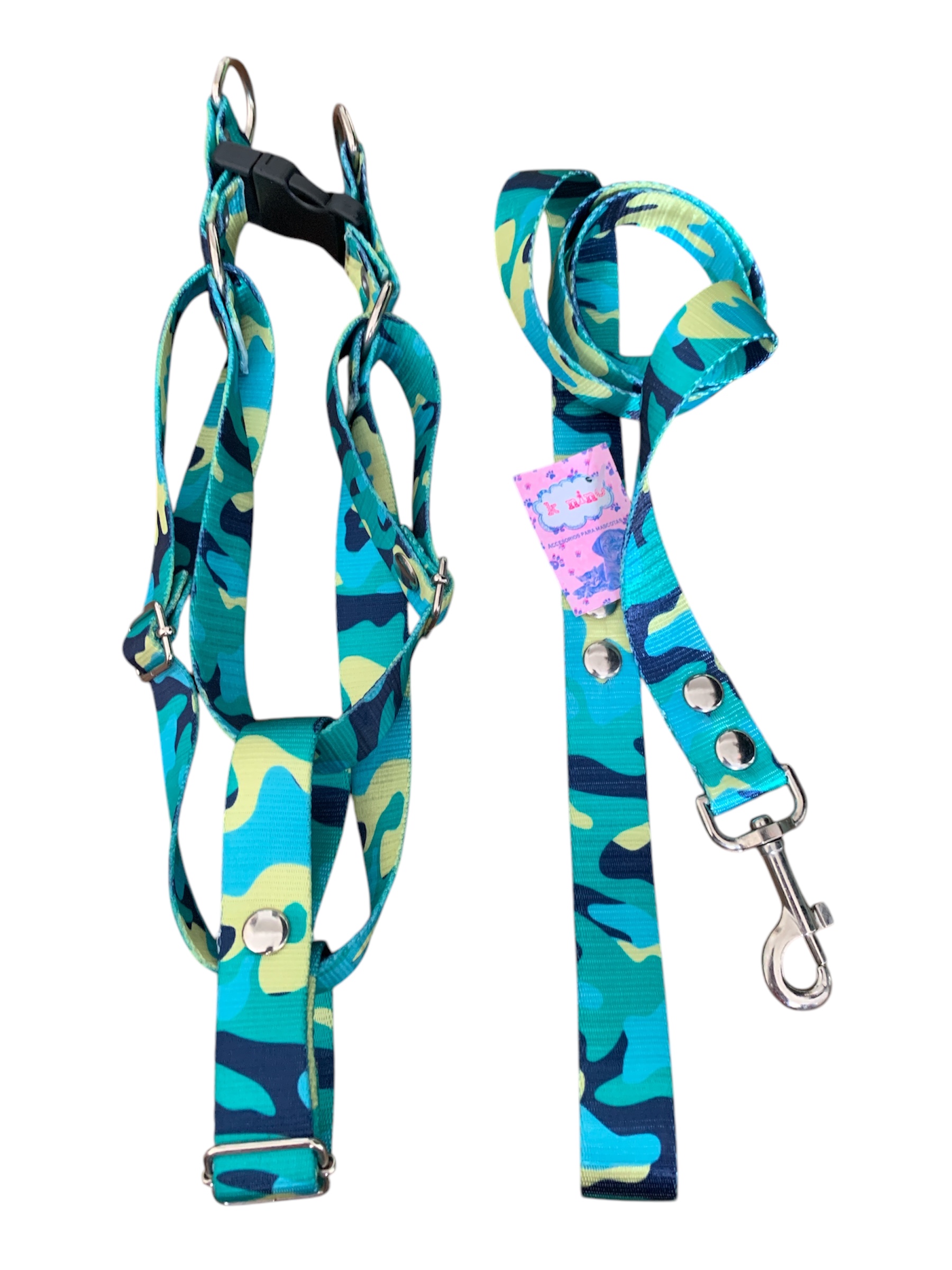 Conjunto Pretal y Correa Talle 3 - Imagen 3